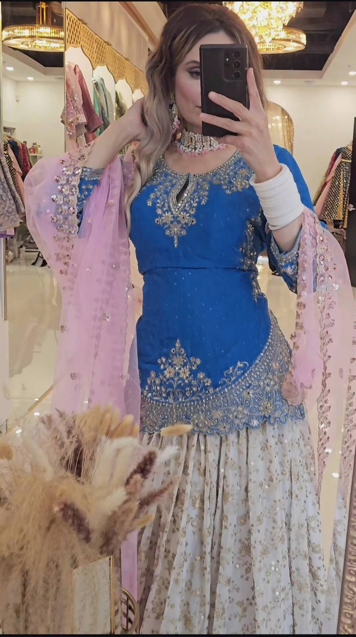 A Stunning White Lehenga for Timeless Festivities - Image 4