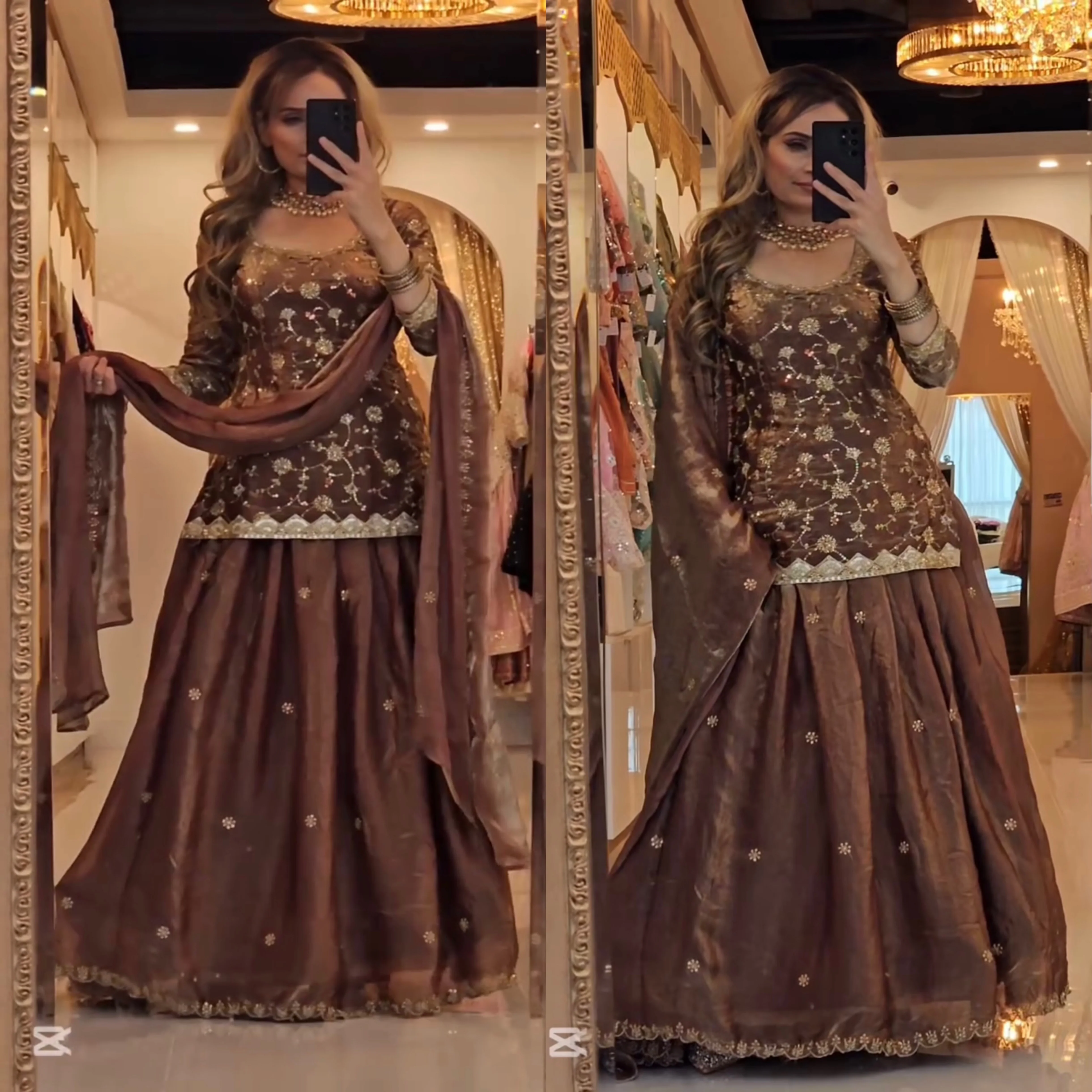 Brown Elegance The Perfect Selfie