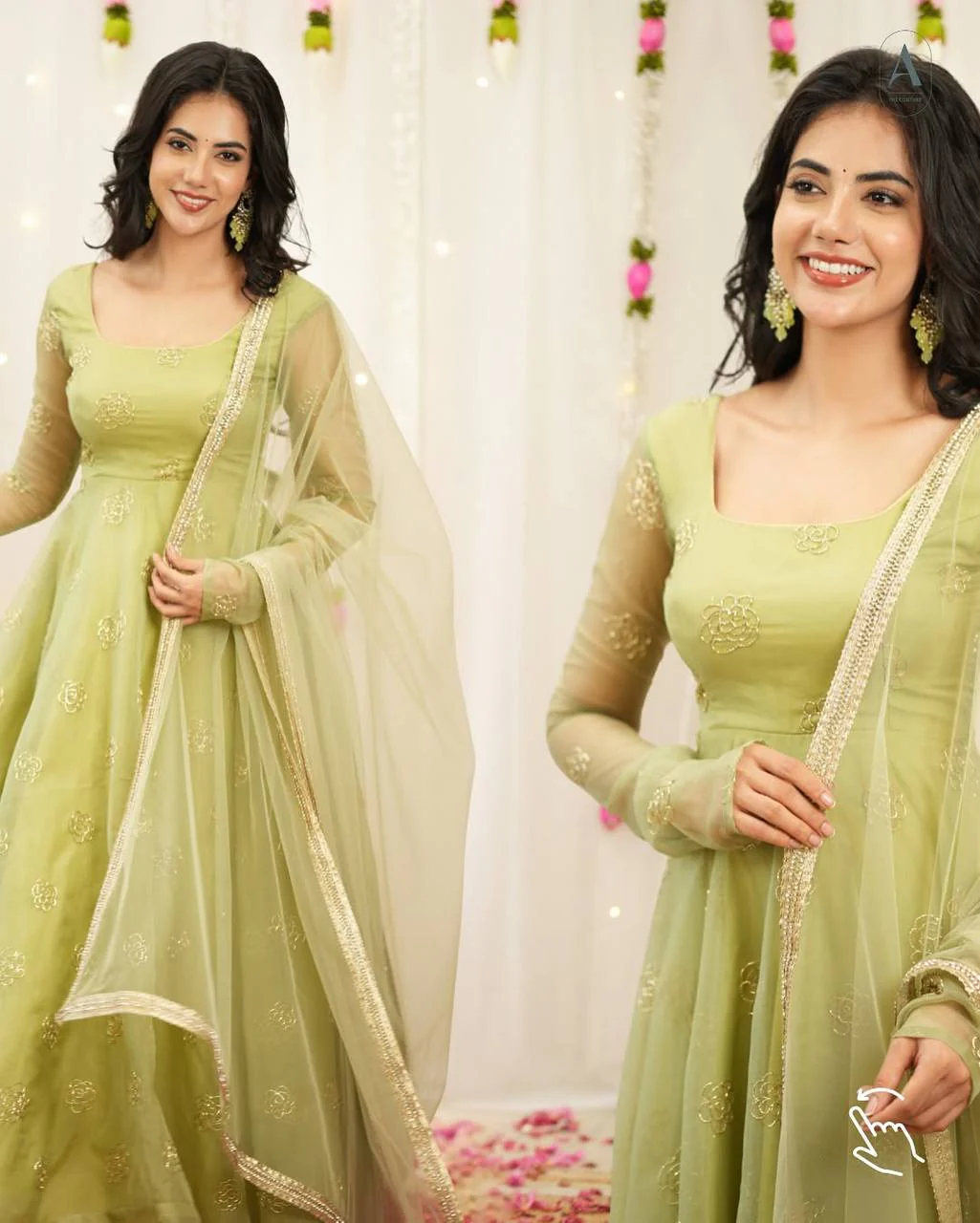Chic and Ethereal Festive Wear - Image 3