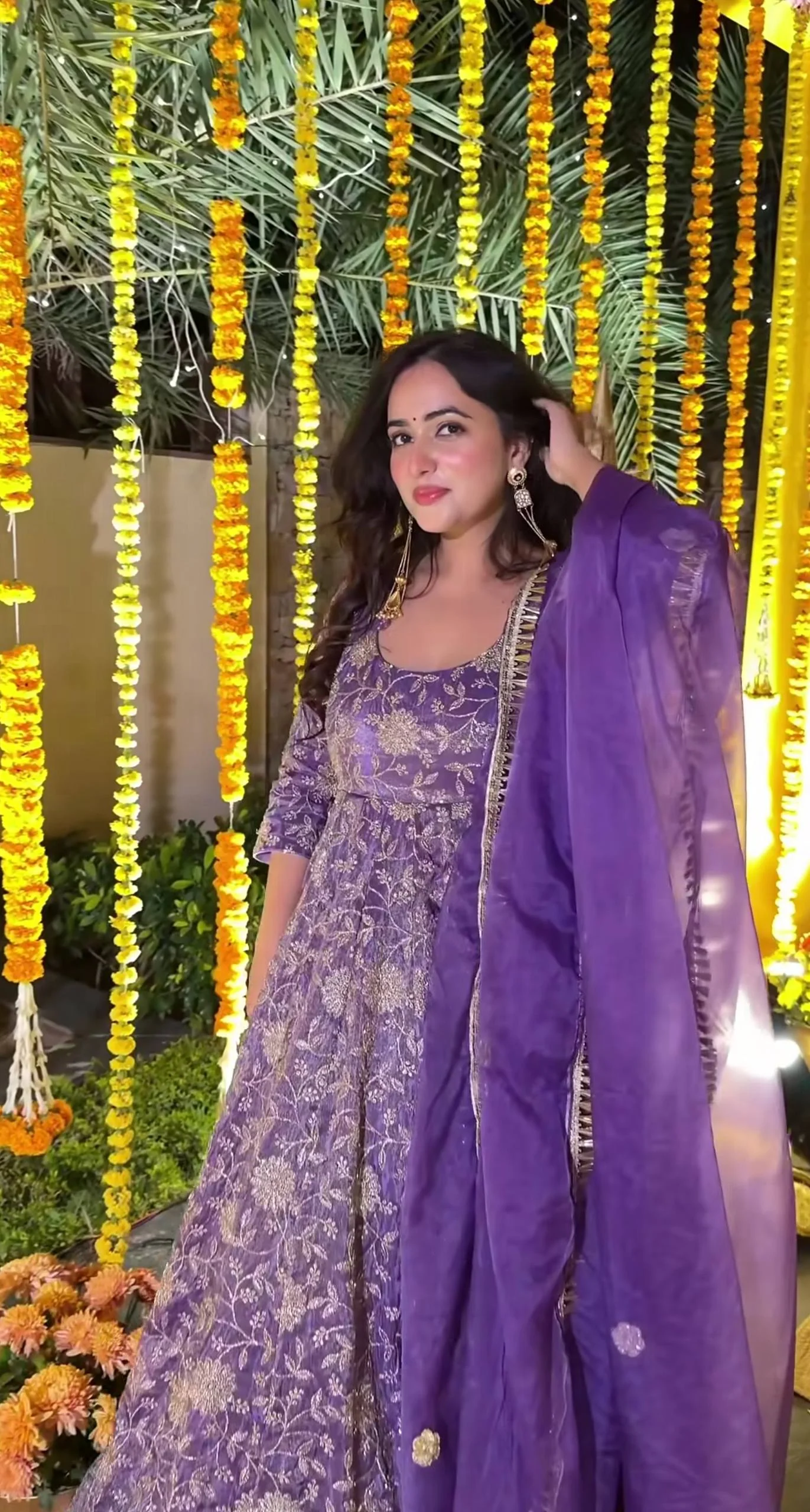 Elegance in Purple: A Festive Delight - Image 5