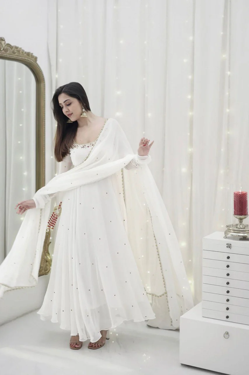 Embracing Grace and Beauty a Timeless White Dress