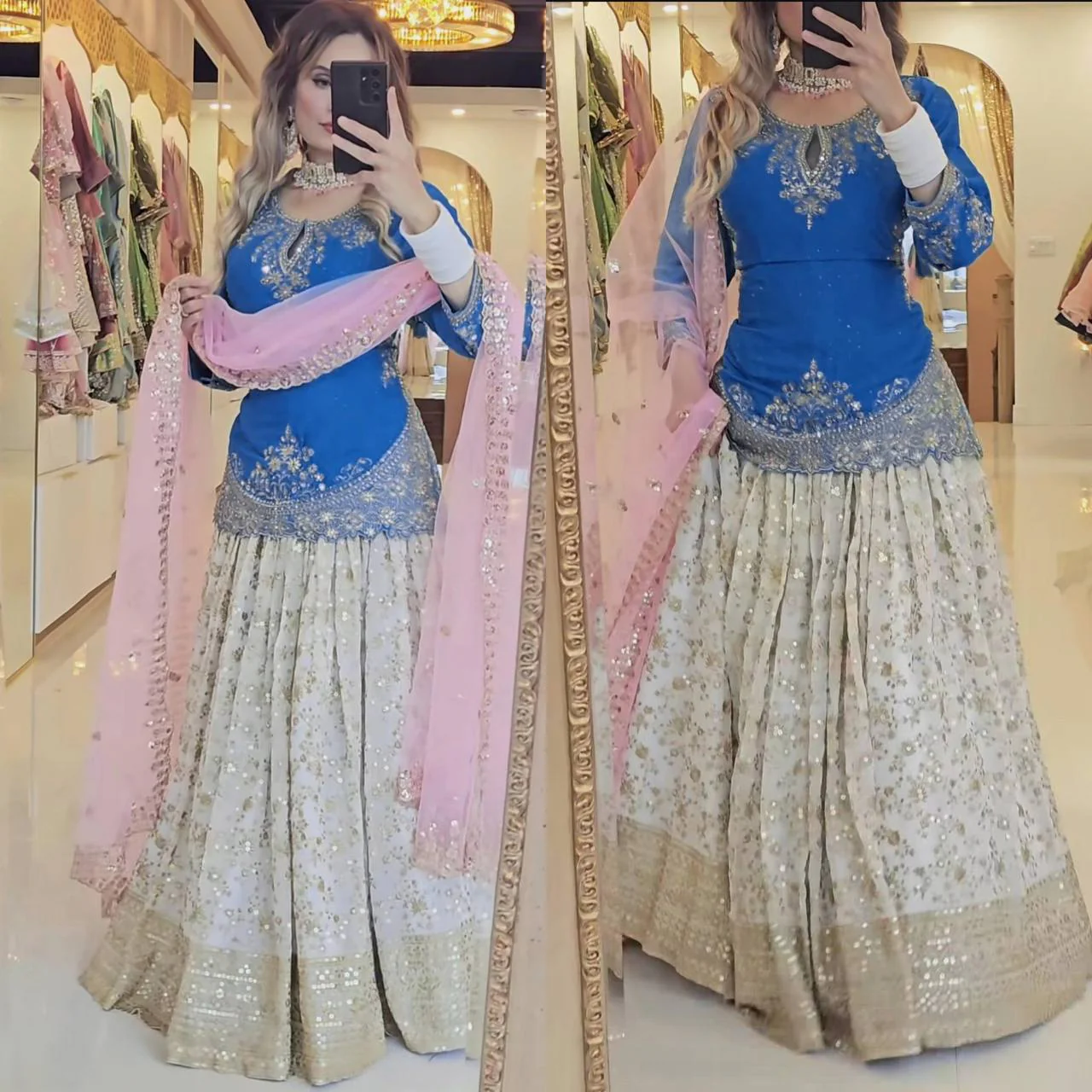 Opulent Fusion The Enchanted Lehenga Ensemble