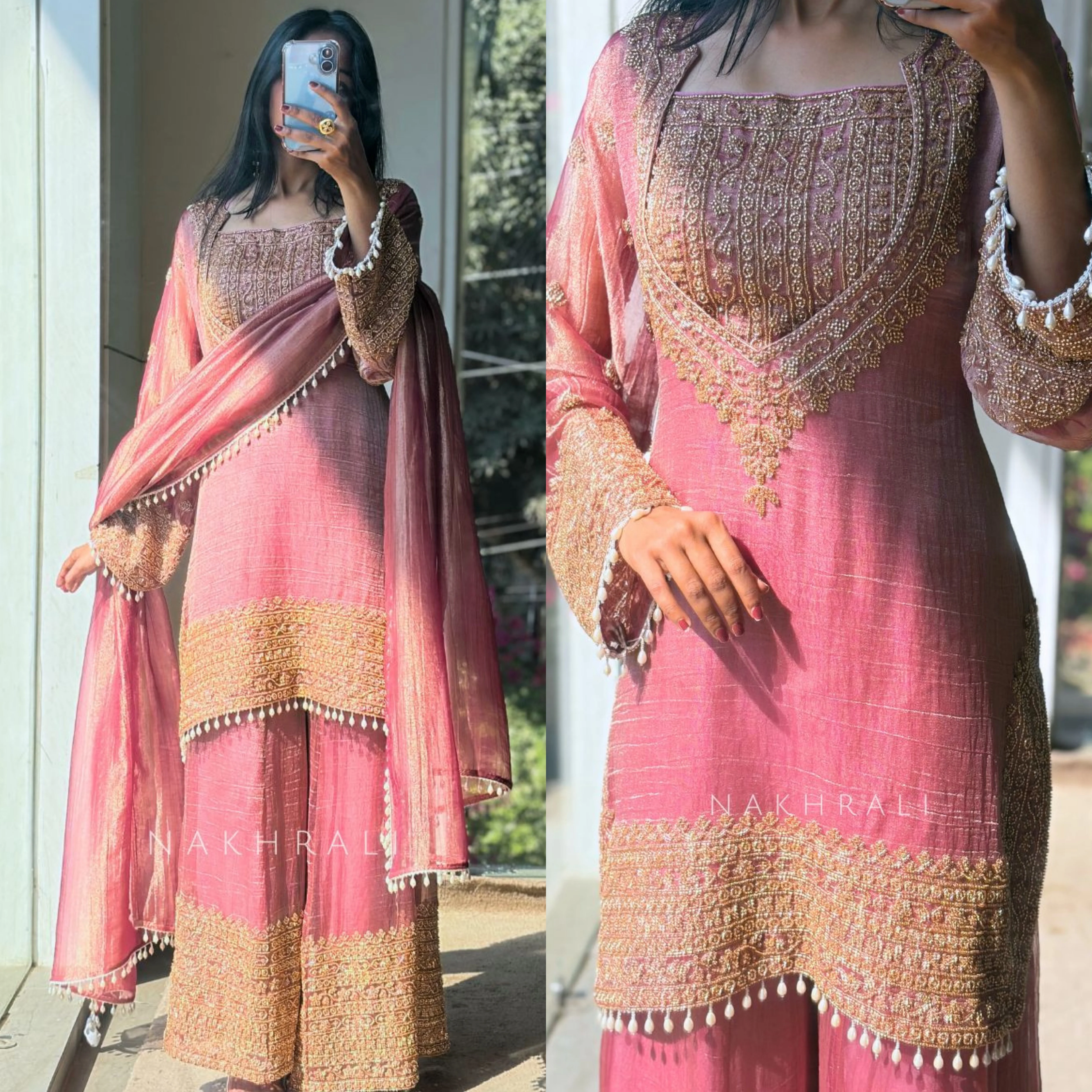 Radiant Attire for Festive Celebrations - Image 5