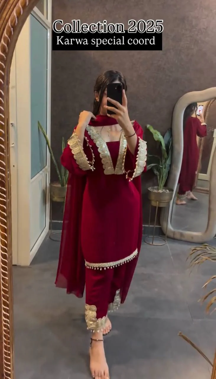 Radiant Red: Special Coord Ensemble - Image 3