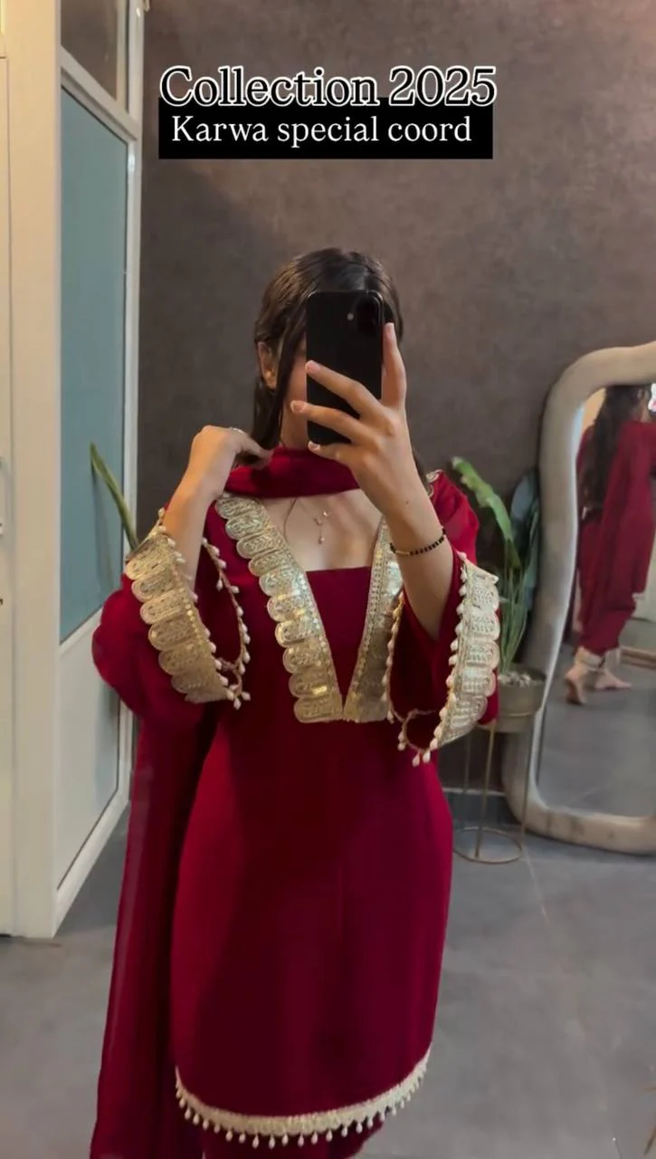 Radiant Red: Special Coord Ensemble - Image 5