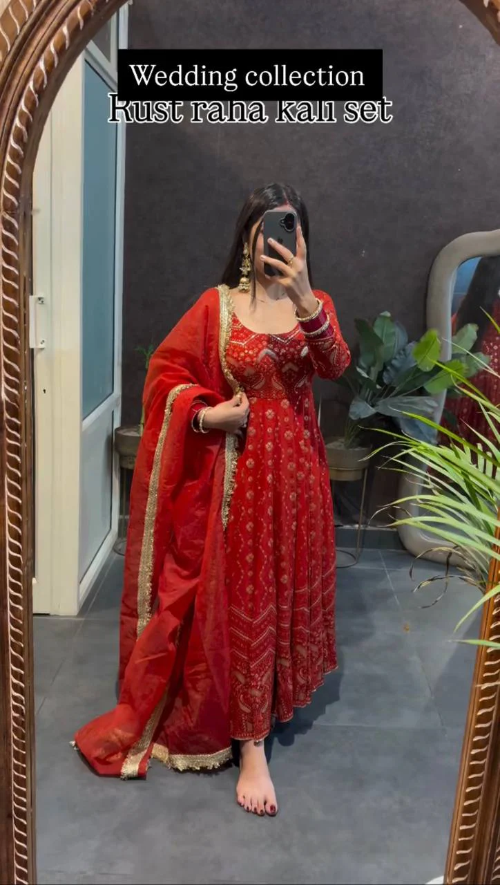 Radiant Red Wedding Elegance Set
