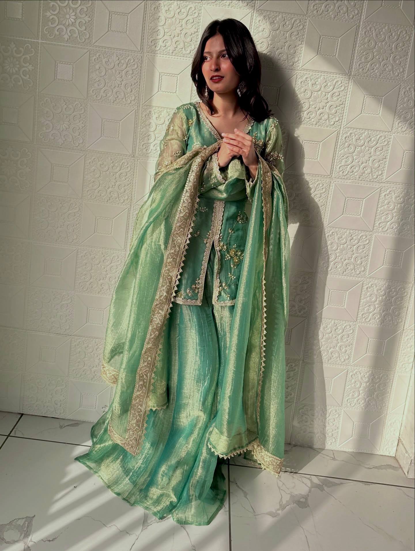 Radiant Serenity: A Green Masterpiece - Image 3