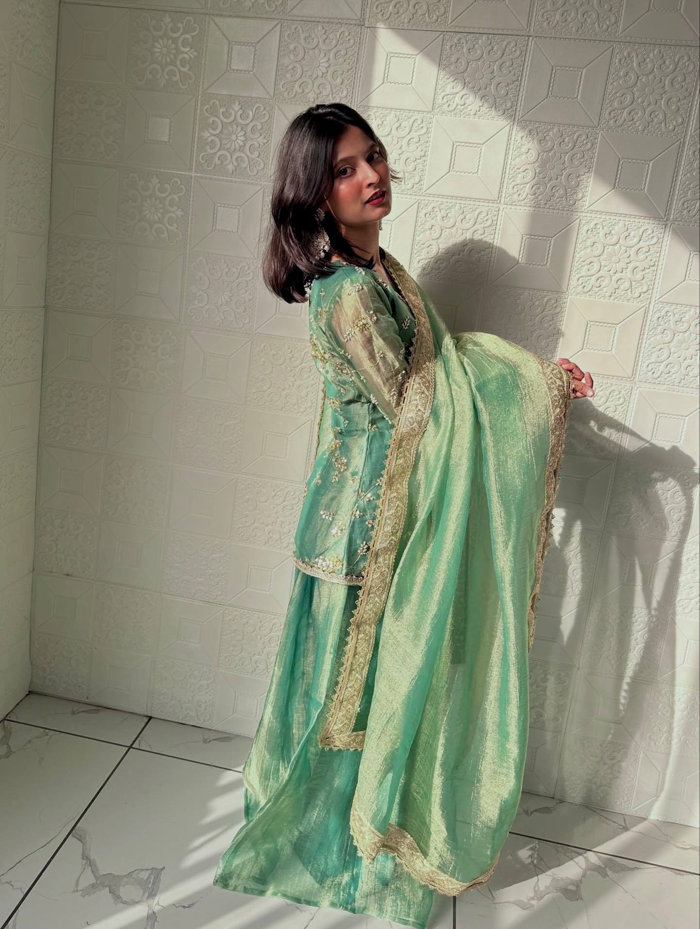 Radiant Serenity: A Green Masterpiece - Image 5