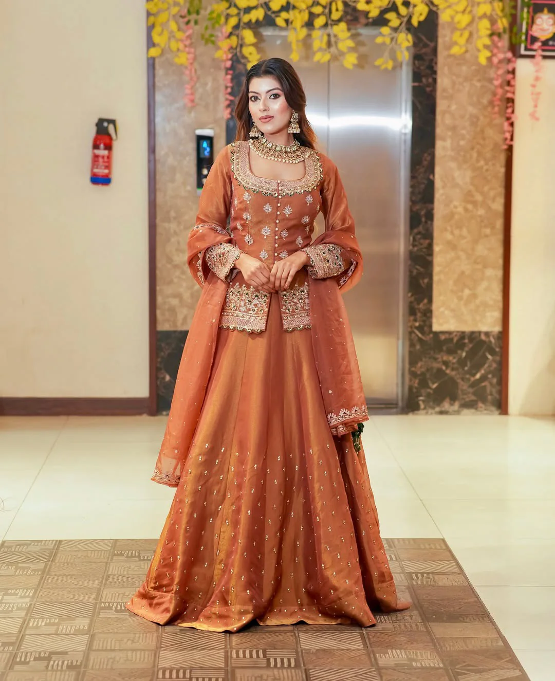 Royal Festive Lehenga Choli Pair with Handcrafted Detailing - Image 4