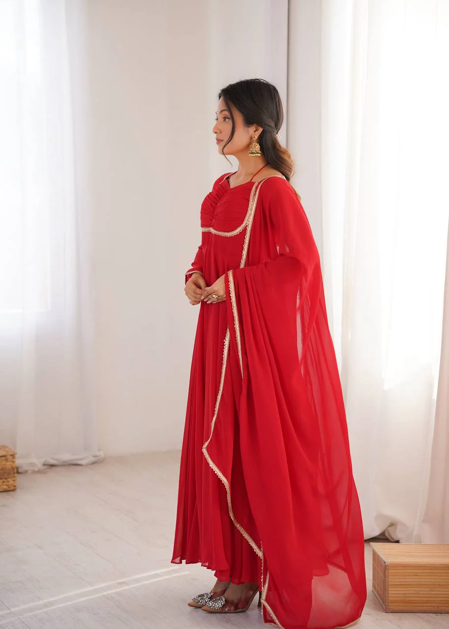 Scarlet Dream Graceful Evening Gown - Image 6
