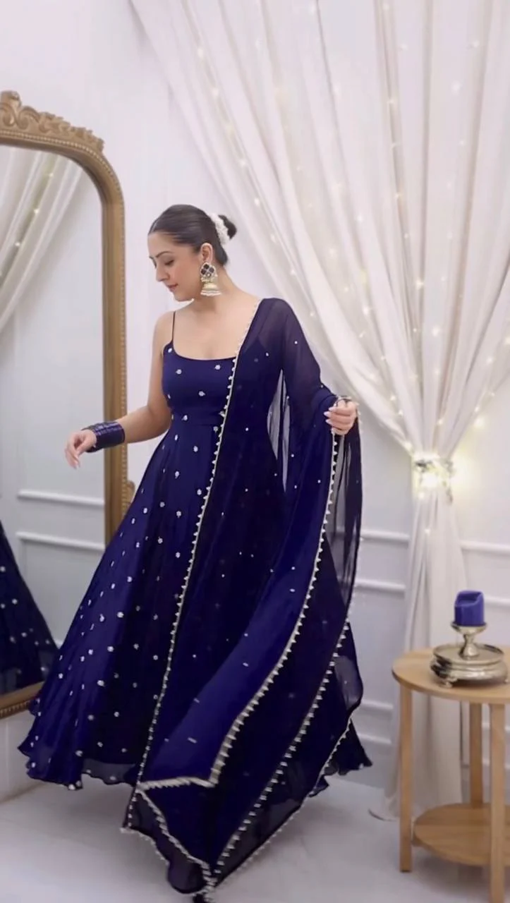 Sparkling Moments in Blue Elegance
