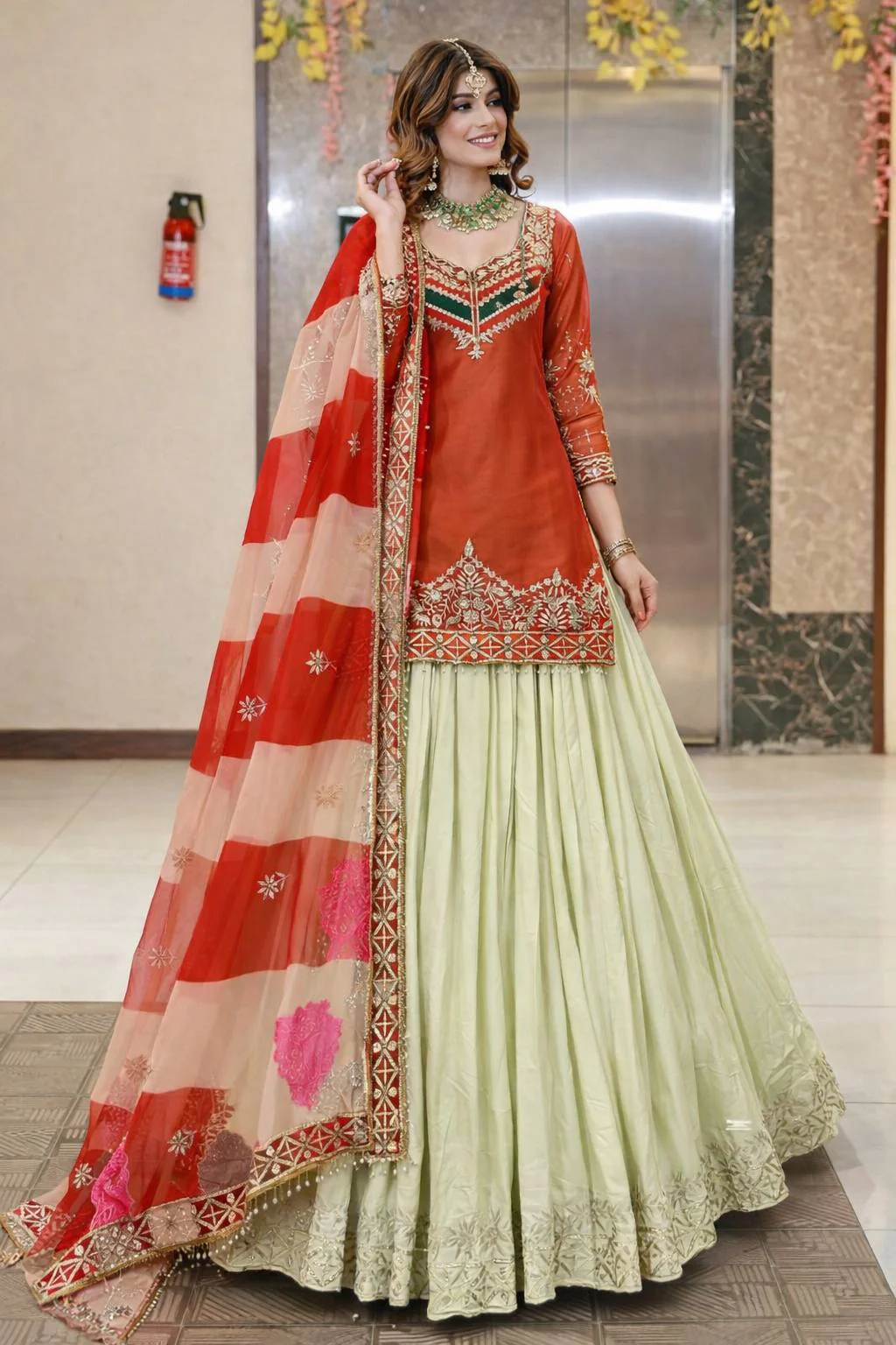 Timeless Charm: Festive Attire for Friends - Image 2