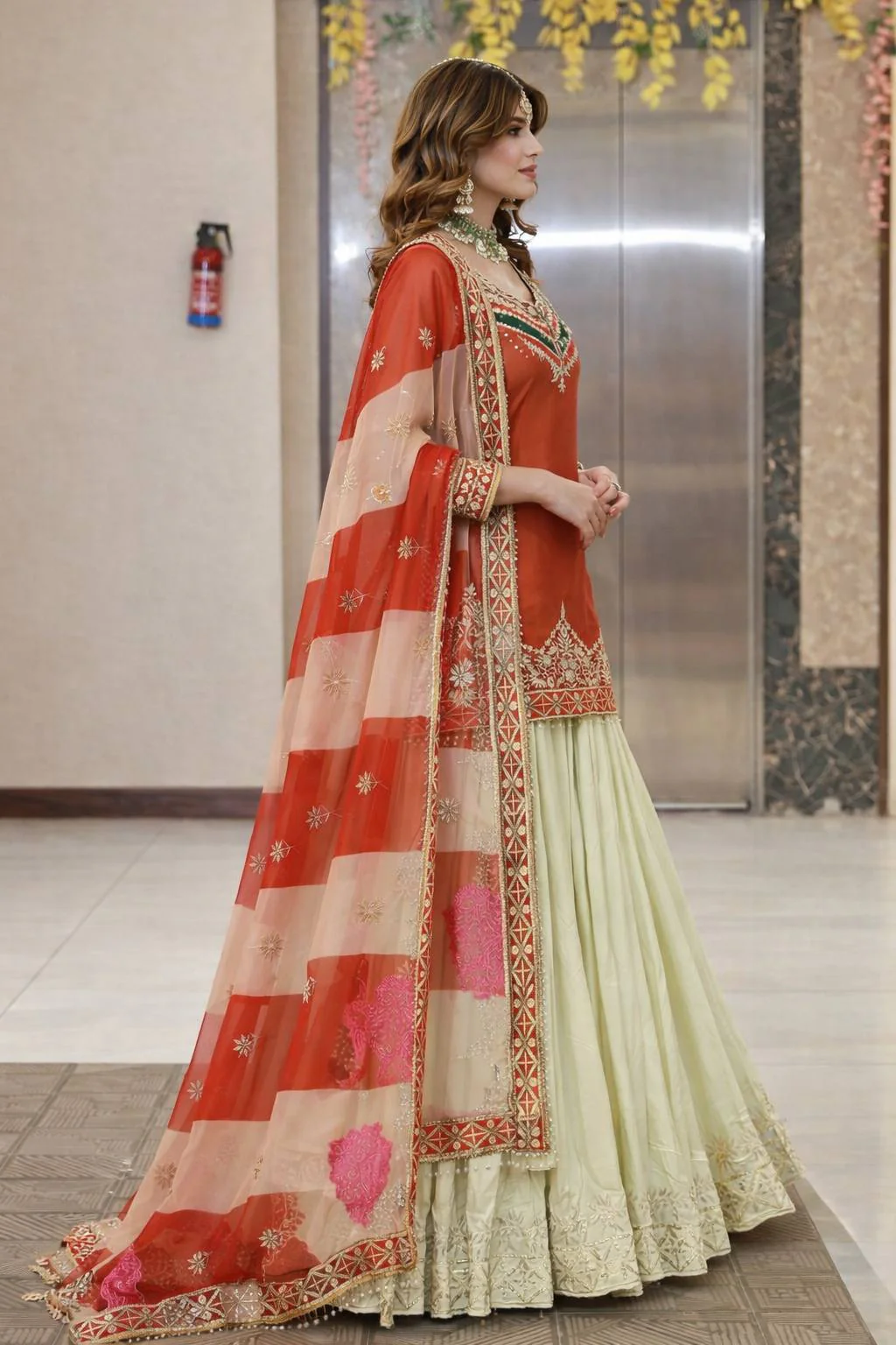 Timeless Charm: Festive Attire for Friends - Image 3