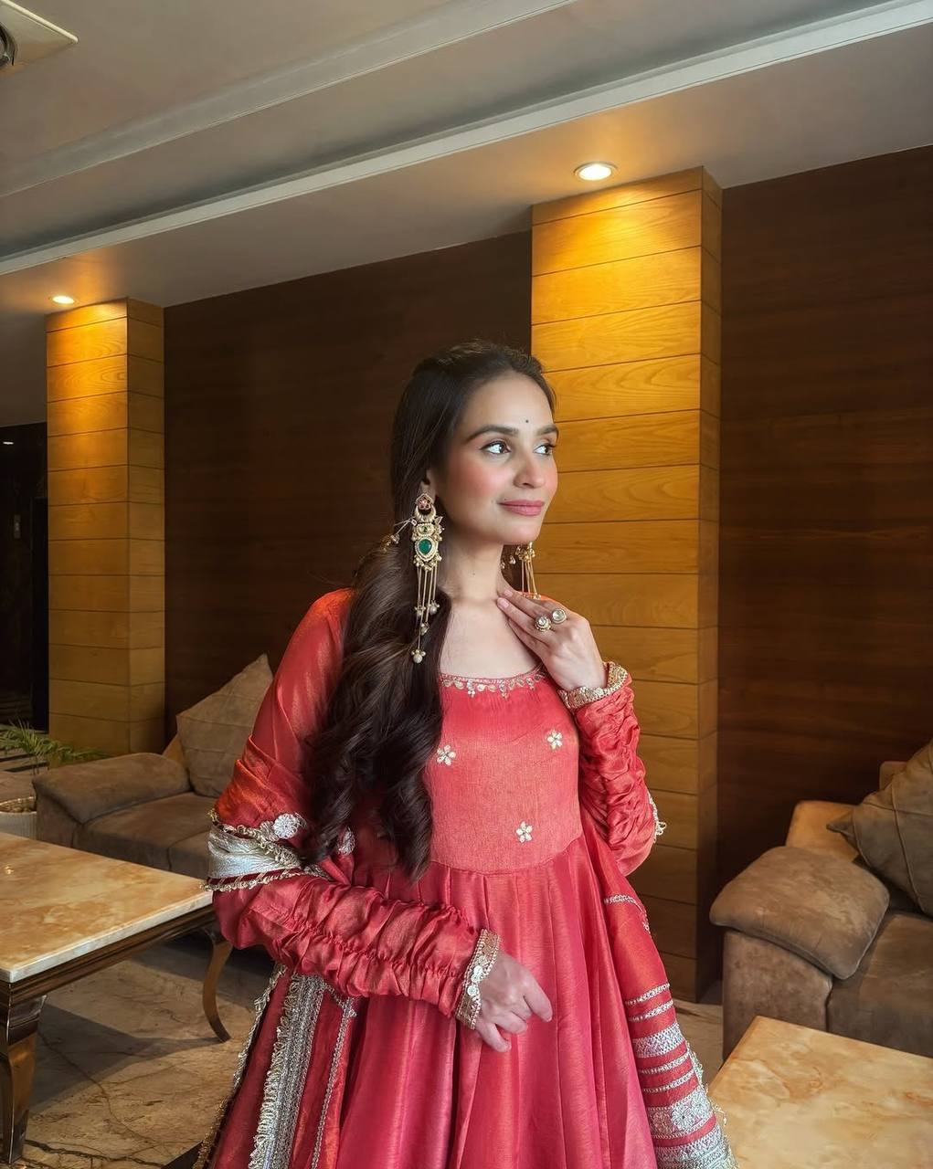 Twirl in Elegance: The Festive Dress - Image 3