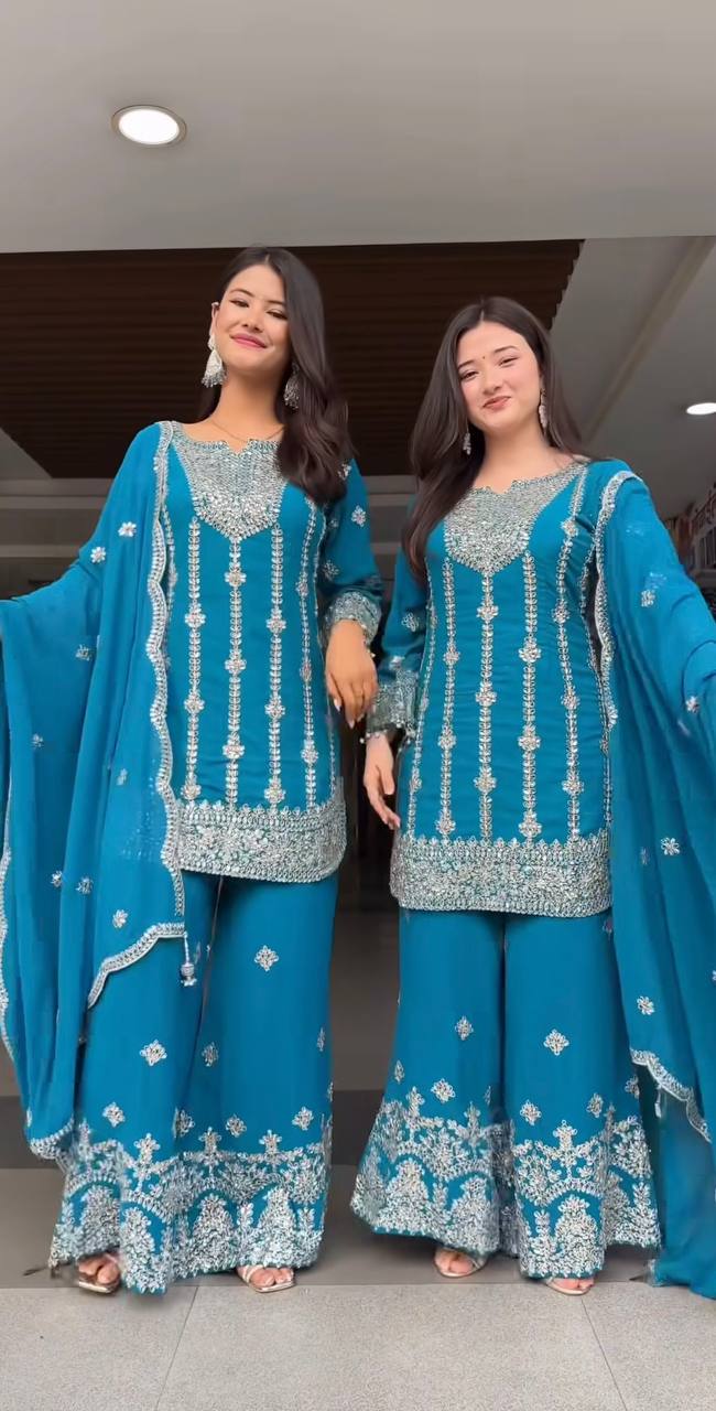 Vibrant Elegance Festive Attire Collection - Image 5